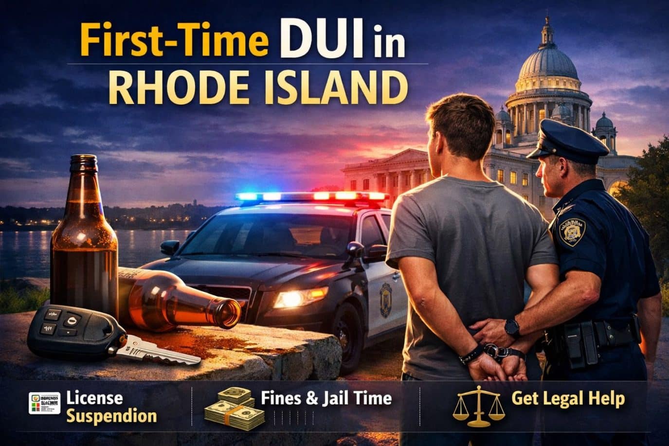 First-Time DUI in Rhode Island - The Law Office of Chad F Bank